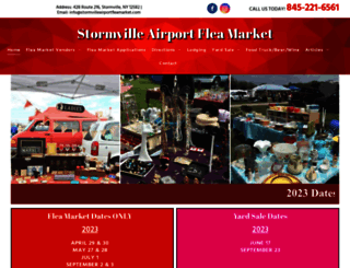 stormvilleairportfleamarket.com screenshot