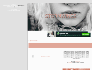 stormwings.jcink.net screenshot