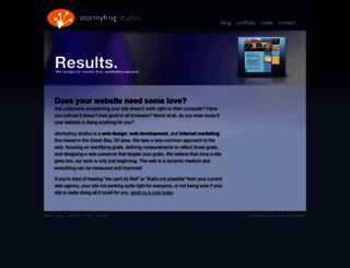 stormyfrog.com screenshot