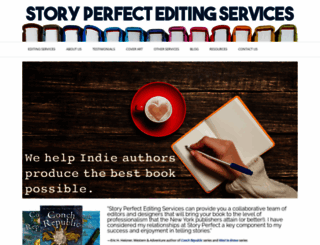 storyperfectediting.com screenshot