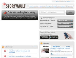 storyvault.co.uk screenshot