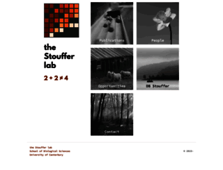 stoufferlab.org screenshot