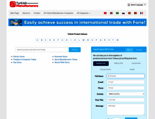 stove.turkish-manufacturers.com screenshot