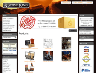 stoveking.com screenshot