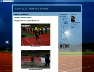 stpatrickssport.blogspot.co.nz screenshot