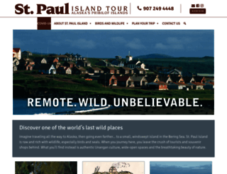 stpaulislandtour.com screenshot
