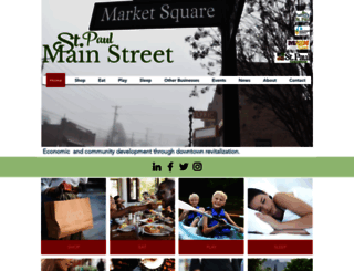 stpaulmainstreet.org screenshot