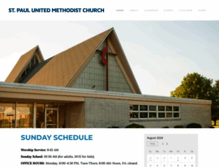 stpaulmanchester.org screenshot