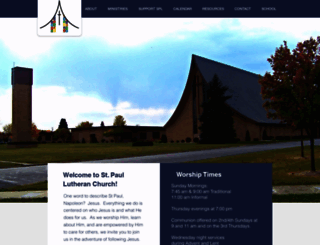 stpaulnapoleon.org screenshot