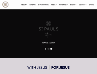 stpauls.org.nz screenshot