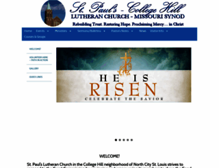 stpaulscollegehill.org screenshot