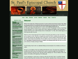 stpaulspflugerville.org screenshot