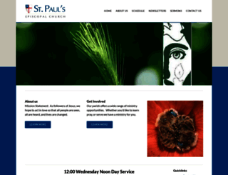 stpaulsthedalles.org screenshot