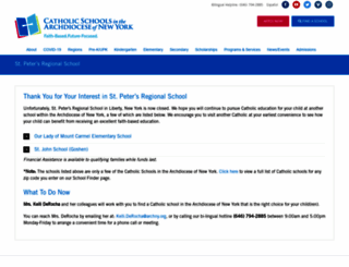 stpetersliberty.org screenshot