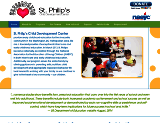 stphilipscdc.org screenshot