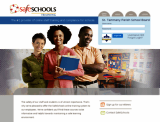 stpsb-la.safeschools.com screenshot