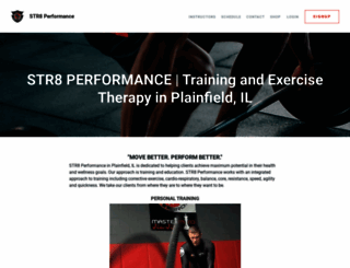 str8performance.com screenshot