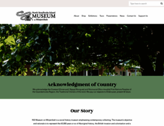 stradbrokemuseum.com.au screenshot