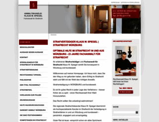 strafrecht-wuerzburg.de screenshot