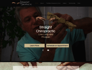 straight-chiropractic.com screenshot