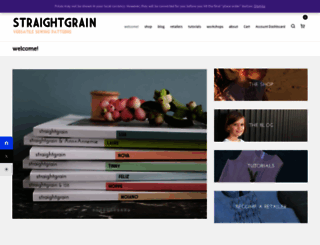 straight-grain.com screenshot