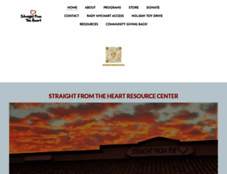 straightfromtheheartinc.org screenshot