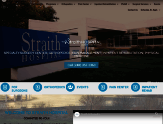 straithhospital.org screenshot