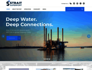 straitsuperport.com screenshot