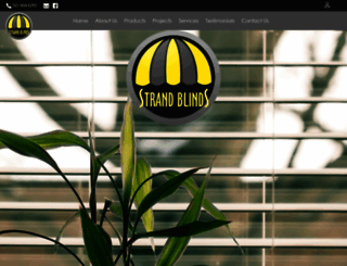 strandblinds.co.za screenshot