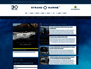 strandmarinemalta.com screenshot