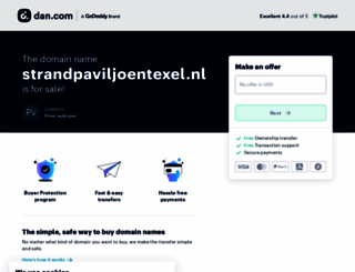 strandpaviljoentexel.nl screenshot
