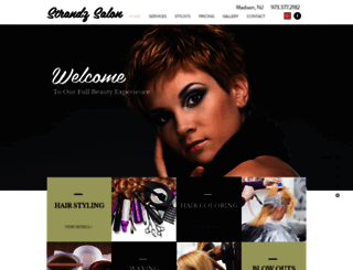 strandz-salon.com screenshot