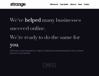 strangecorp.com screenshot