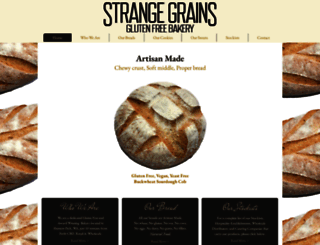 strangegrainsbakery.com.au screenshot