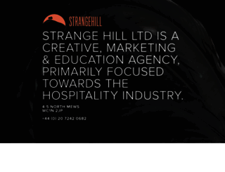 strangehill.co.uk screenshot
