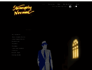 strangelynormal.com screenshot