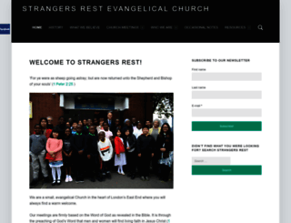 strangersrest.org screenshot