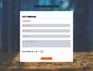 strasbourg.com screenshot