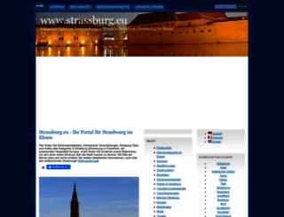 strassburg.eu screenshot