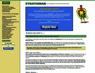 strataman.com.au screenshot