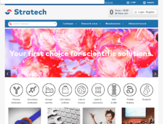 stratechscientific.co.uk screenshot