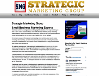 strategic-marketing-group.com screenshot