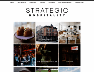 strategichospitalityonline.com screenshot