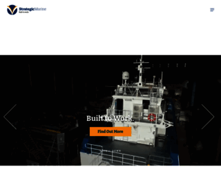 strategicmarine.com screenshot
