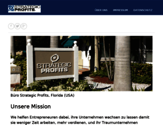 strategicprofits.de screenshot