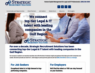 strategicrecruitmentsolutions.com screenshot