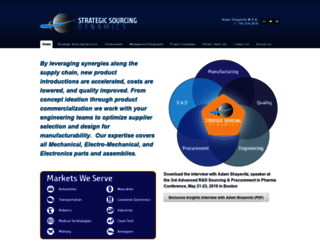 strategicsourcingconsultant.com screenshot