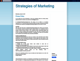 strategiesofmarketing.blogspot.com screenshot