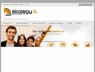 strategy-b.de screenshot