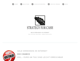 strategy-for-cash.com screenshot